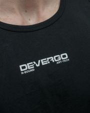 BLACK MEN'S SINGLET