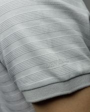 GREY MEN'S SHORT SLEEVE POLO SHIRT