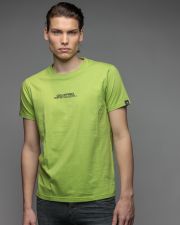 BEIGE MEN'S SHORT SLEEVE T-SHIRT