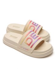 BEIGE WOMEN'S SLIPPERS  - LUMIA