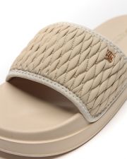 BEIGE WOMEN'S SLIPPERS  - SOLENA