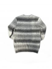 GREY MEN'S KNITTED PULLOVER