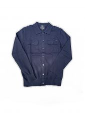 BLUE MEN'S KNITTED PULLOVER