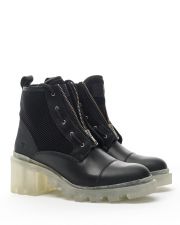 BLACK WOMEN'S BROGUE