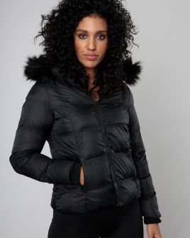 BLACK WOMEN'S TRANSITIONAL JACKET 2D21FW3525KA1600