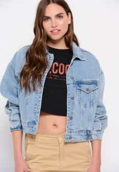 INDIGO FUNKY BUDDHA  WOMEN'S COAT FBL007-160-01 23SS