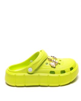 GREEN WOMEN'S SLIDES - MILLIE DE24SS2571EV