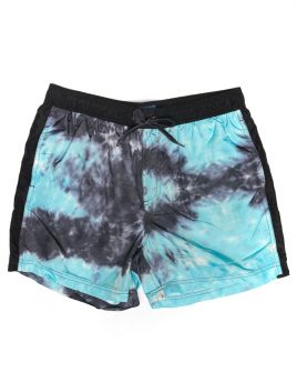 BLUE MEN'S BEACH SHORTS 1D24SS1051SP6000