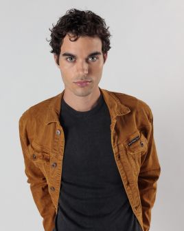 YELLOW MEN'S DENIM JACKET 1D24FW7017KA6106