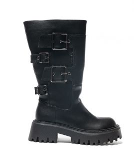 BLACK WOMEN'S BOOTS - NICOLE DE24FW4582PU