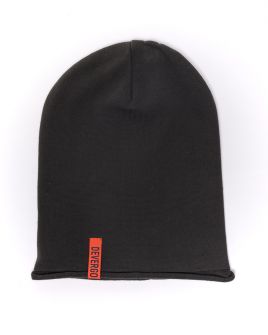 KHAKI MEN'S KNITTED HAT 1D24FW8002HA1101