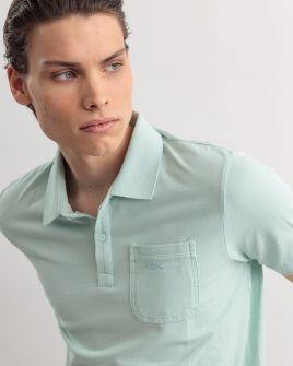 BLUE MEN'S T-SHIRT 1D25SS4052SS2406