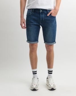 INDIGO MEN'S JEANS SHORTS - FRANK SHORTS 25202 1J25SS0053MP3482RE