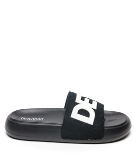 BLACK WOMEN'S SLIDES - MOLLY DE25SS2509CA RE