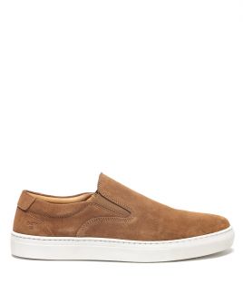 BROWN MEN'S SLIP-ON SHOES - RALF DE25SS6020SU NC