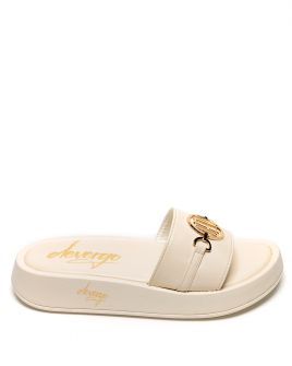 BEIGE WOMEN'S SLIDES - SHARON DE25SS2521PU SY