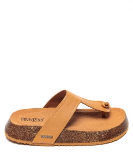 BROWN WOMEN'S SLIDES - PATRICIA DE25SS2500PU BJ