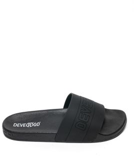BLACK MEN'S SLIDES - LION DE25SS2009TP SY