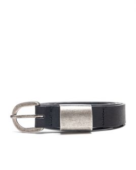 BLACK WOMEN'S LEATHER BELT 2D25FW8582BL2100