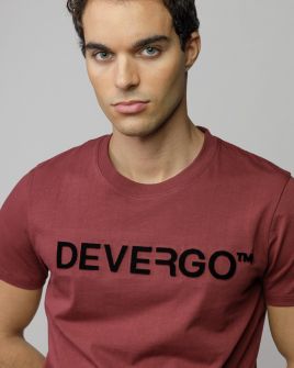 BORDEAUX MEN'S SHORT SLEEVE T-SHIRT 1D25FW4044SS0105