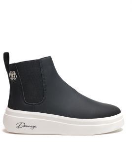 BLACK WOMEN'S BOOTS - MYRA DE25FW4518PU AD