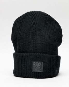 BLACK MEN'S KNITTED CAP 1D25FW8004HA1101