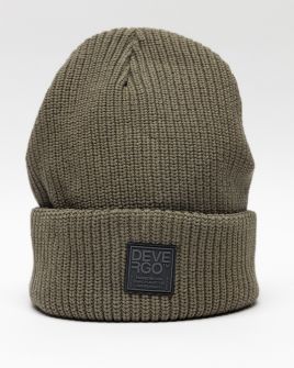 KHAKI MEN'S KNITTED CAP 1D25FW8004HA1101