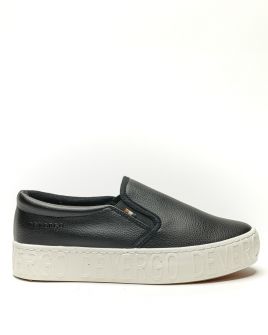 BLACK WOMEN'S BALLERINA  - HELIA PU DE26SS3515PU KD