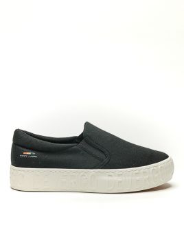 BLACK WOMEN'S BALLERINA  - HELIA DE26SS3515CA KD