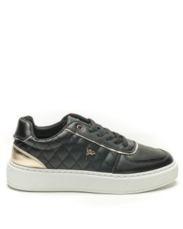 BLACK WOMEN'S SNEAKER  - LAURA DE26SS5518PU UL