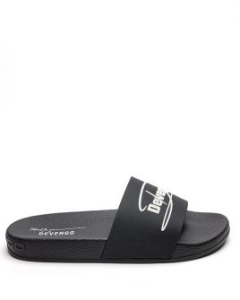 BLACK WOMEN'S SLIPPERS  - GIULIA DE26SS2532TP SY
