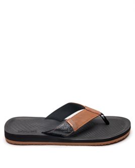 BROWN MEN'S SLIPPERS  - MATIAS DE26SS2015EV RE