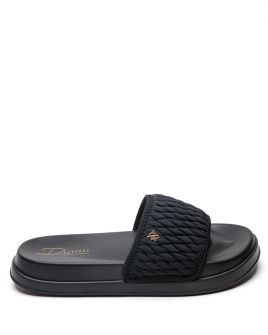 BLACK WOMEN'S SLIPPERS  - SOLENA DE26SS2526NY RE