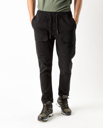 BLACK MEN'S JOGJEANS 1D22FW1140LP7106