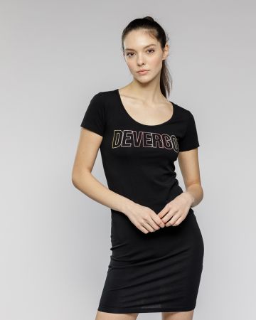 BLACK WOMEN'S TIGHT DRESS 2D23SS9588DR0205