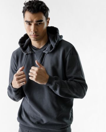GREY MEN'S HOODIE 1D23SS4080LS0706