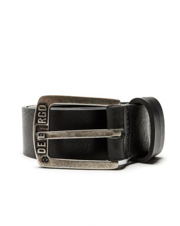 BLACK MEN'S LEATHER BELT 1D23FW8093BL2100