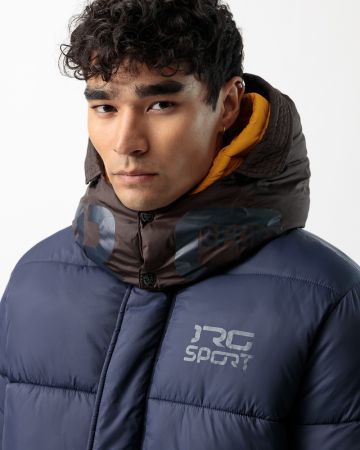 BLUE MEN'S COAT 1D23FW3014KA1600