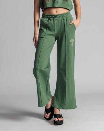 GREEN WOMEN'S SWEATPANTS 2D24SS1591LP0705
