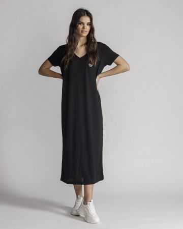 BLACK WOMEN'S DRESS 2D24SS9512DR3801