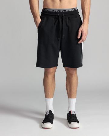 BLACK MEN'S SHORTS 1D24SS1111MP0705