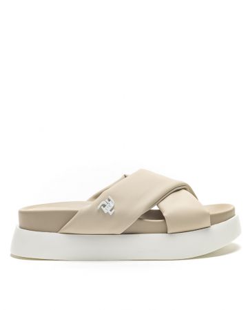 BEIGE WOMEN'S SLIDES - TRIXIE DE24SS2523PU