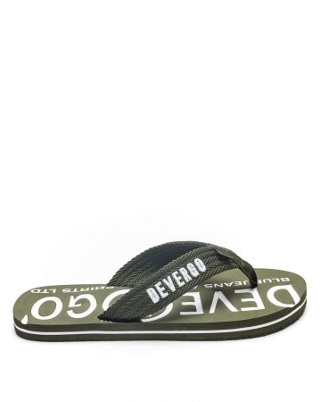 KHAKI MEN'S SLIDES - EDMUND DE24SS2014EV