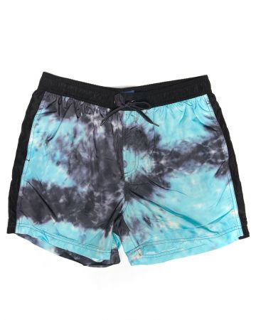 BLUE MEN'S BEACH SHORTS 1D24SS1051SP6000