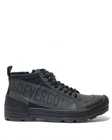 BLACK MEN'S BOOTS - BILL DE24FW8010PU