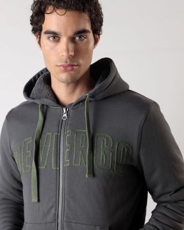 GREY MEN'S TRANSITIONAL JACKET 1D24FW7010KA0704