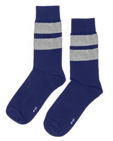 BLUE MEN'S SOCKS 1D24FW8058ZO8000