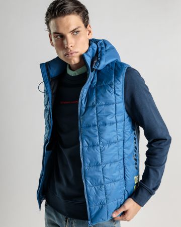 BLUE MEN'S VEST 1D25SS7000SL1600