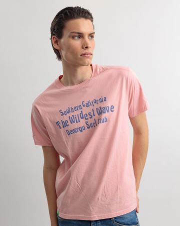 PINK MEN'S T-SHIRT 1D25SS4057SS0105