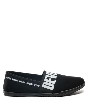 BLACK WOMEN'S SLIP-ON SHOES - MALIBU DE25SS5509LY AH